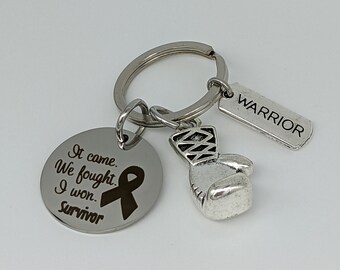 Survivor key chain  Survivor jewelry  Survive anything and you deserve this gift 