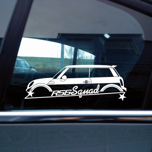 R56 squad sticker - for Mini Cooper S R56 | 2nd gen, 2006-2013 Q77 - AD229