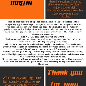 a black and orange business card with the words, thank you for your order