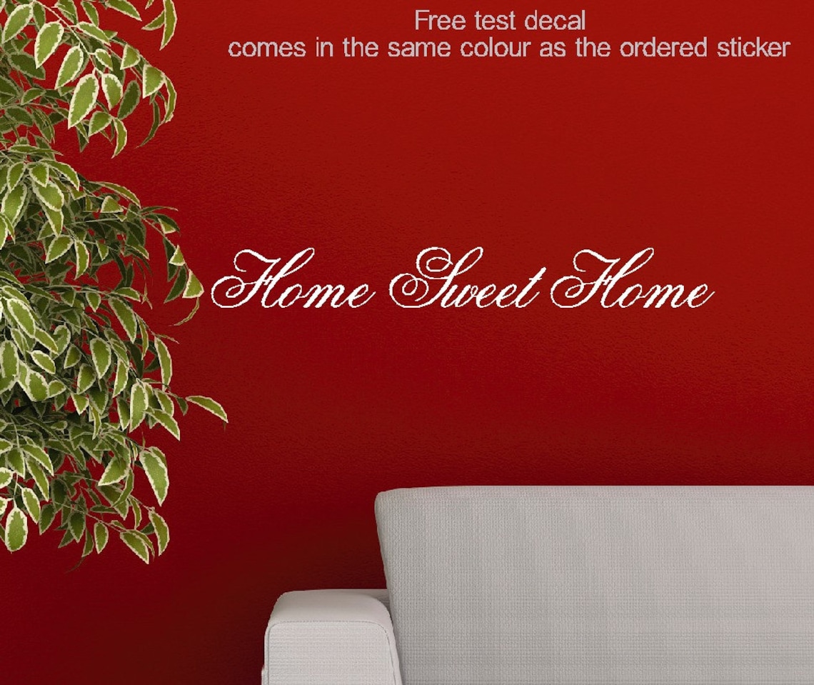 Lowered Car and Custom Text Large Wall Sticker Based on Etsy