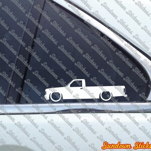 2X Umriss Auto Aufkleber - für Dodge Dakota Pick-up Truck (1.Generation) L1303 - AD488