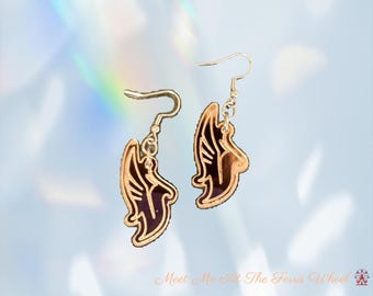 Illenium Pheonix Earrings Rave Festival Outfit Jewelry EDM
