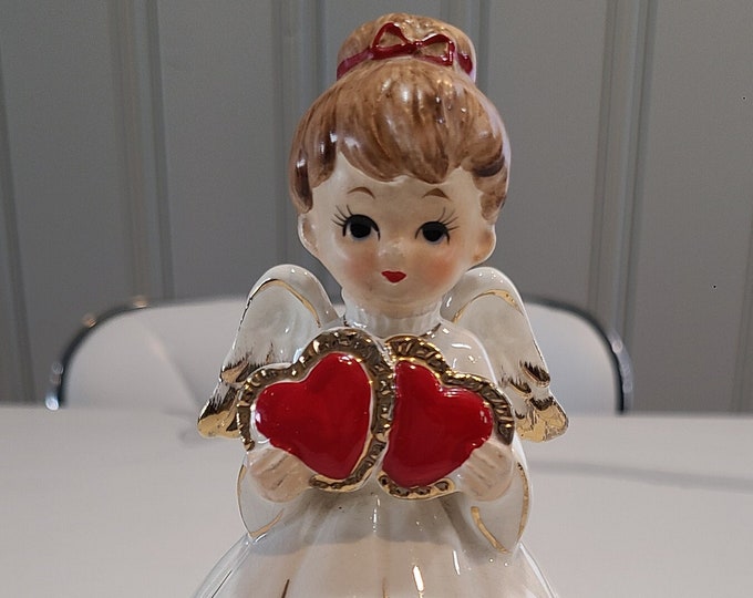Vintage Lefton Valentine Figurine Etsy