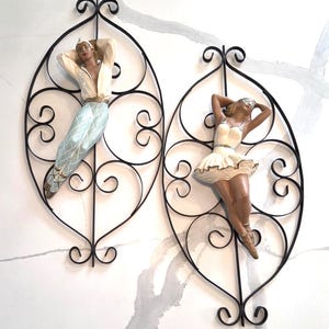 Harlequin Chalkware - Etsy