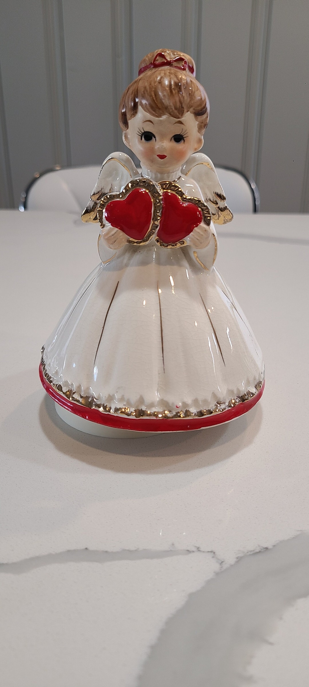 Vintage Lefton Valentine Figurine Etsy