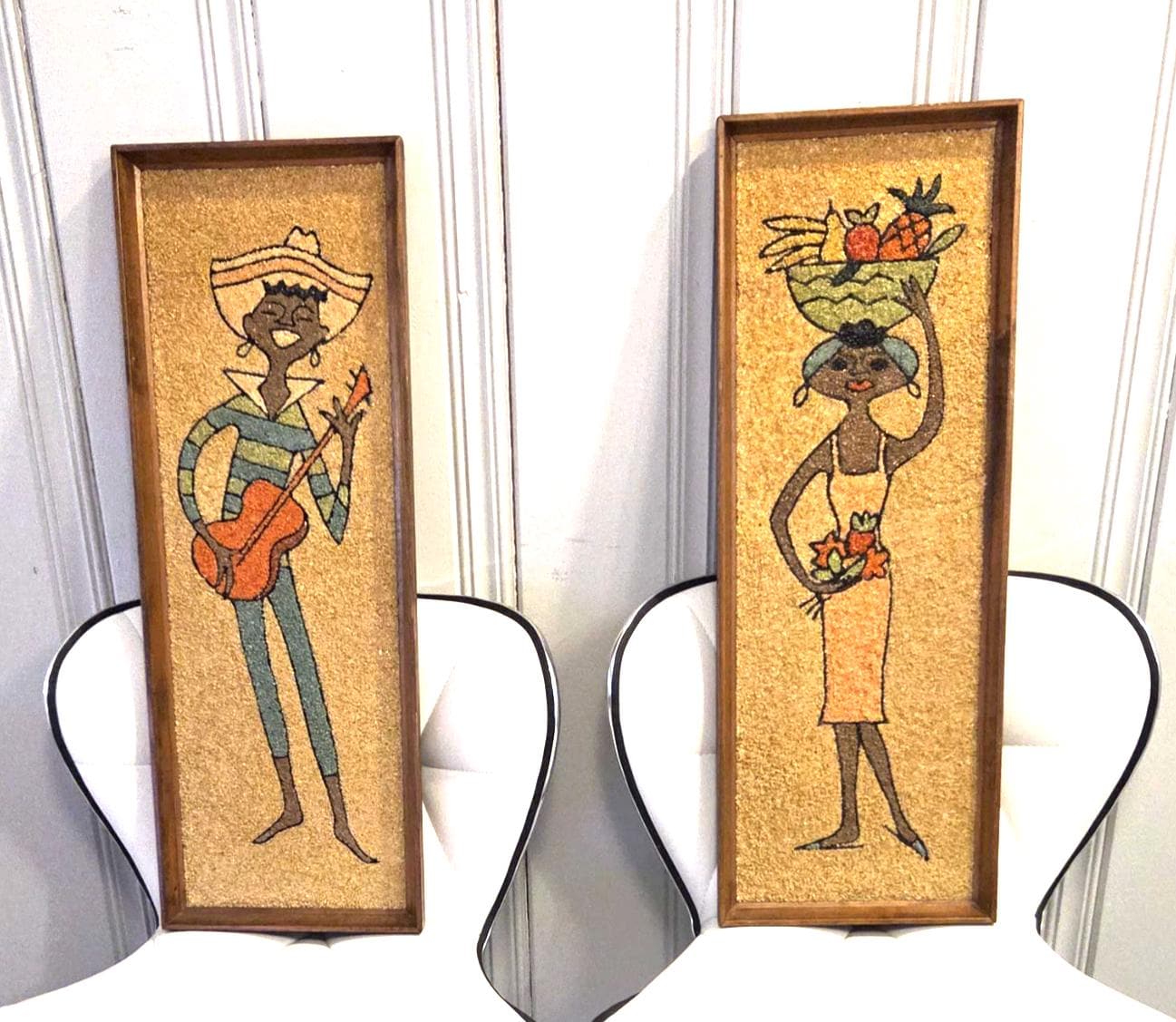 Vintage Gravel Art - Etsy