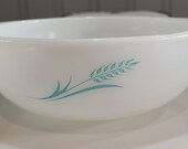 Pyrex blue wheat bowl