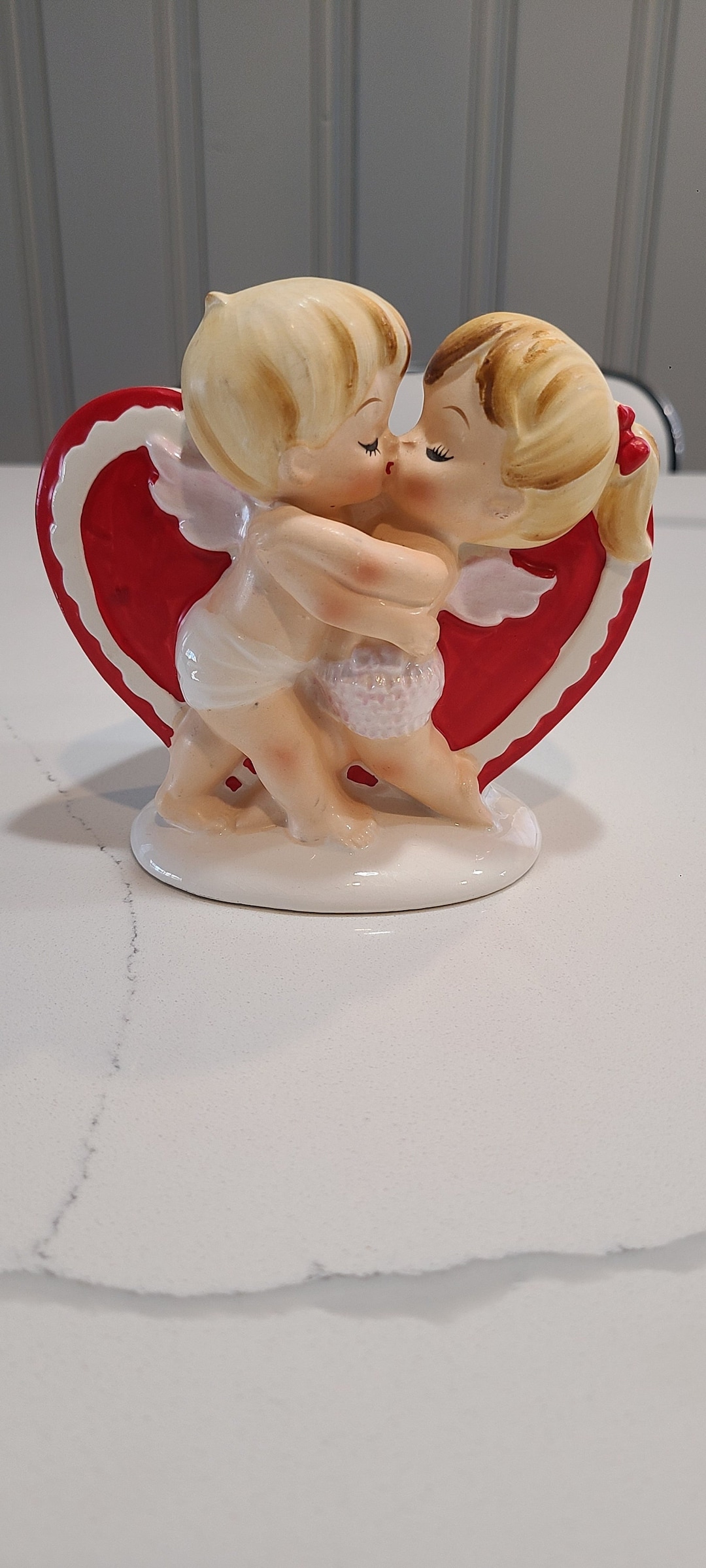Vintage Lefton Valentine Figurine Etsy