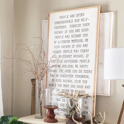 Wall Hanging / Wall Decor / Signs / Home Decor / Christian / Etsy