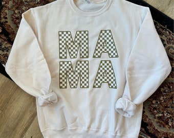 Mama Shirt For Mothers Day Gift or DTF print / Mama Tshirt For Birthday Gift For Her / Baby Shower Gift / Christmas Gift For Mom