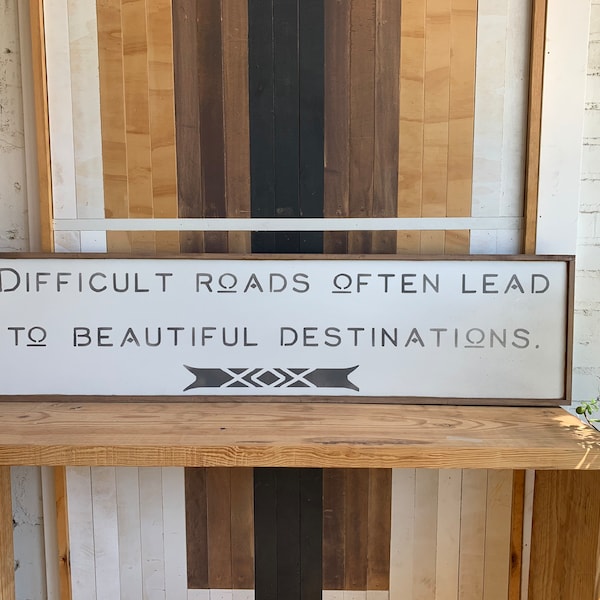 Large Framed Sign - Etsy