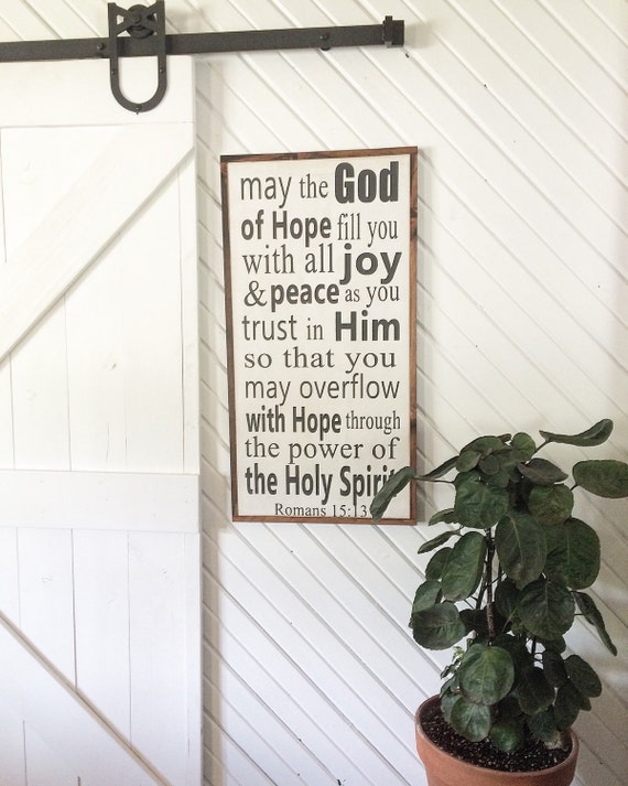Sign / Wall Hanging / Wall Decor / Bible Verse / Home Decor / Etsy