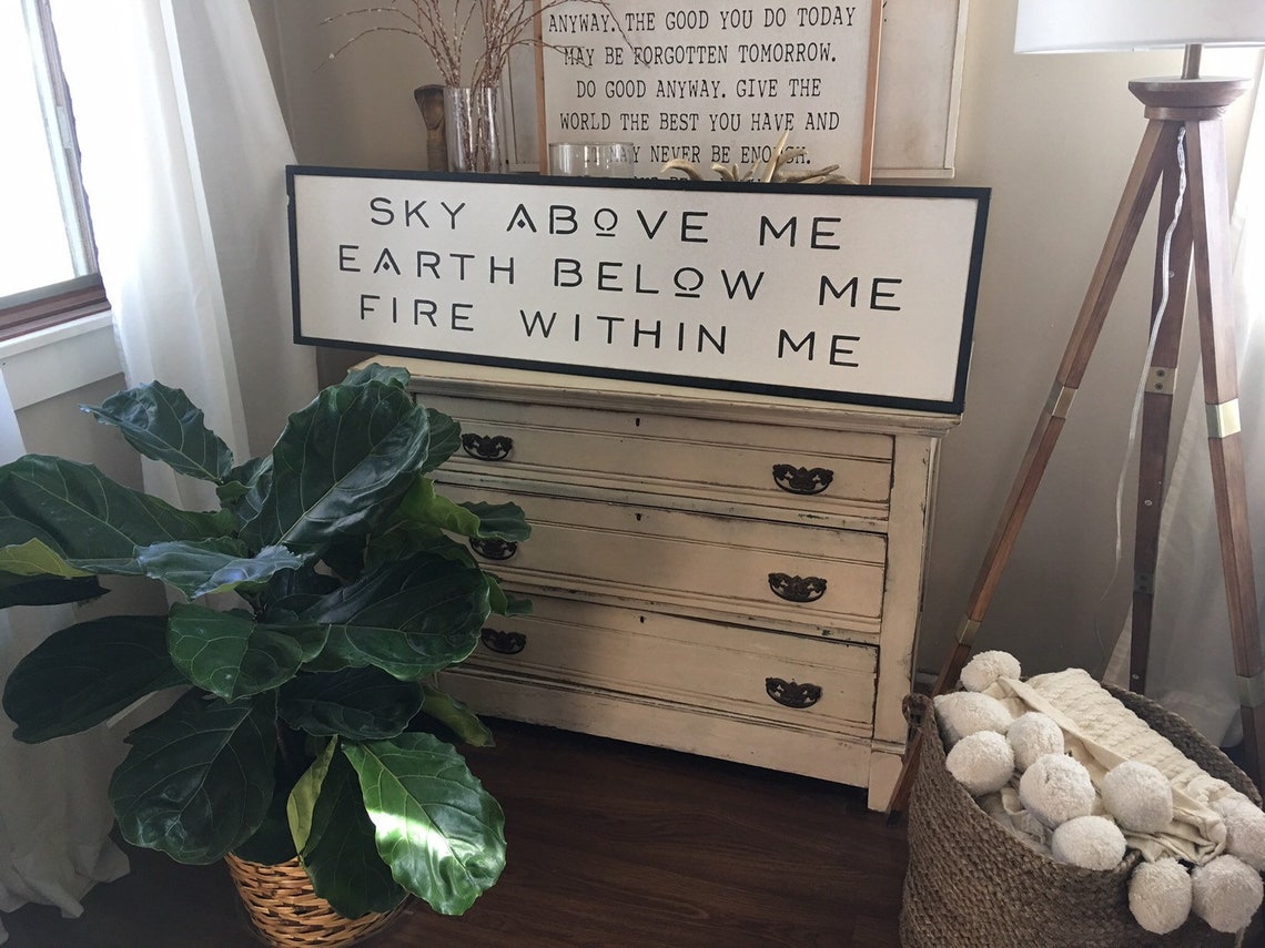 Positive Quotes / Wall Decor / Wall Hanging / Home Decor / - Etsy