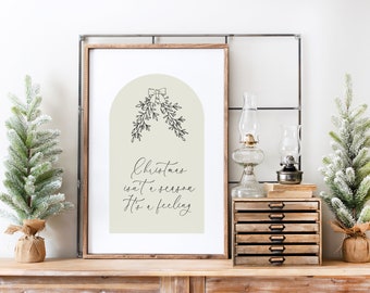 Christmas isn't a season Sign / Framed Christmas Signs / Farmhouse Christmas Sign / Christmas Wood Signs / Christmas Sign / Modern Christmas