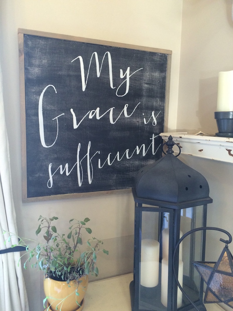 Wood Art / Large Wall Decor / Bible Verses / Home Decor / Etsy