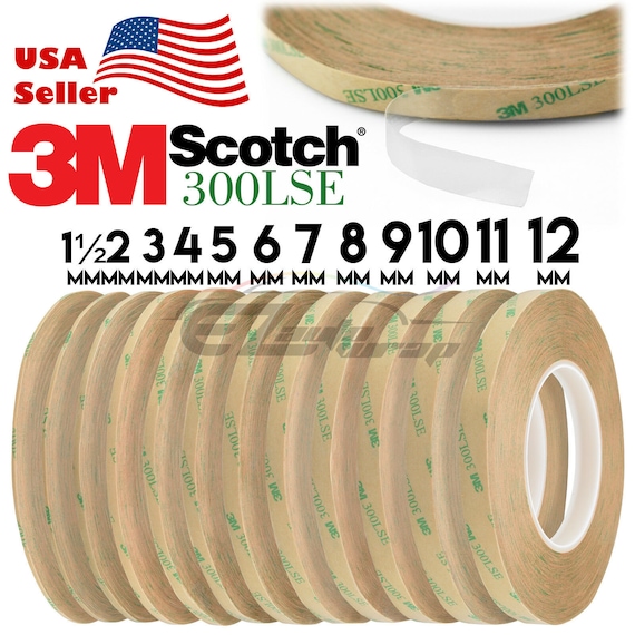 3M Double Sided Tape for Leather Crafting (2mm, 3mm, 4mm and 5mm