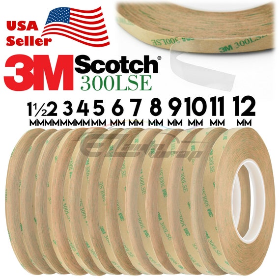 3m 300lse 9495le Double Sided Tape Clear Transparent 55m 180ft Etsy Canada