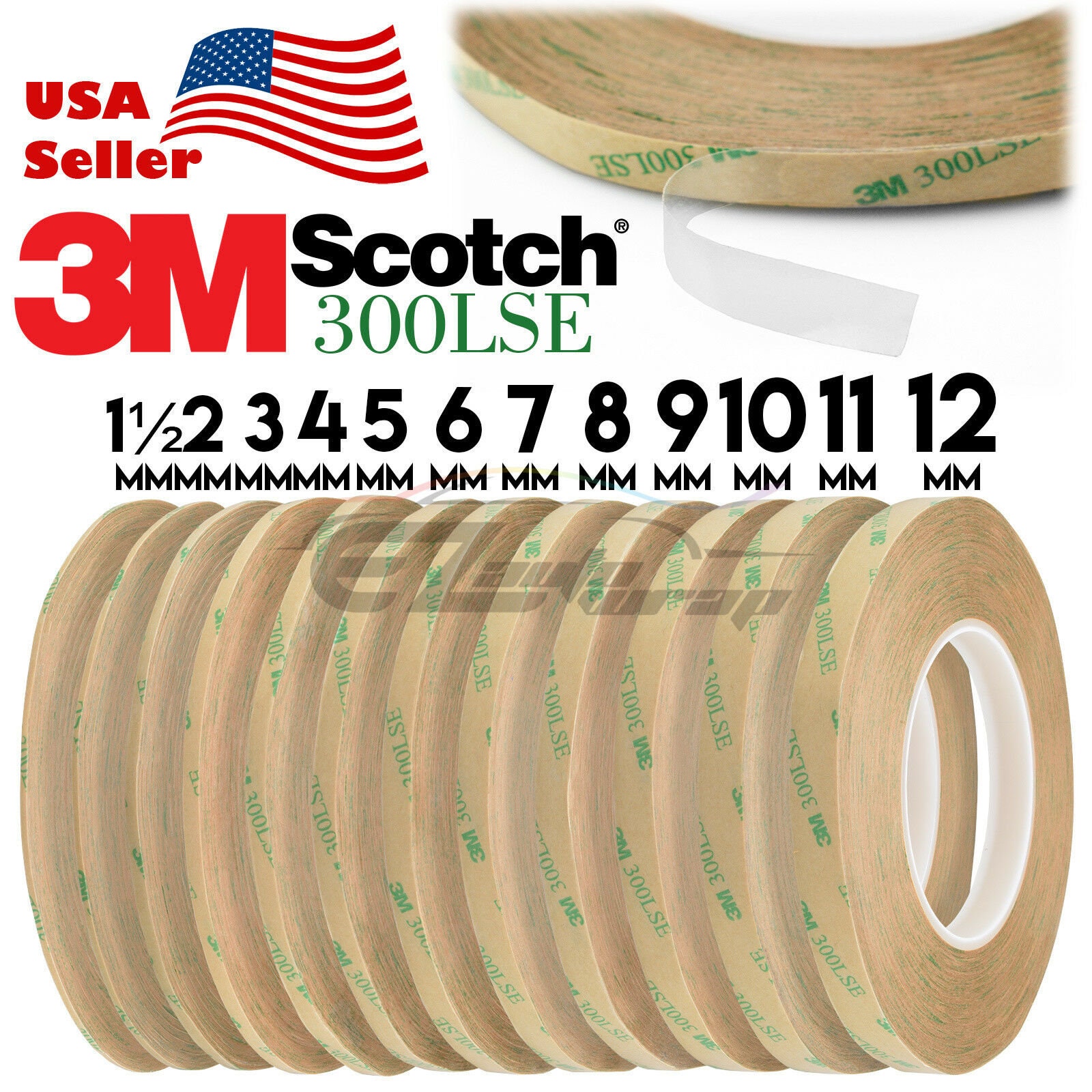 3M VHB Double Sided Tape in 108ft Roll from Lumilum