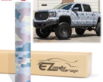 Camouflage Forest Vinyl Wrap Sticker Decal Bubble Free Air Release Car Vehicle