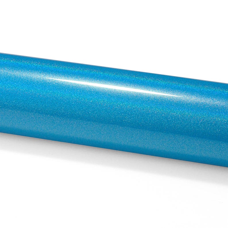 Laser Flip Gloss Blue Metallic Holographic Psychedelic Rainbow Vinyl ...