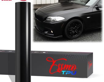 ESSMO TPU PPF Satin Black Paint Protection Film Clear Bra Hydrophobic Self-Healing Invisible Scratches Shield