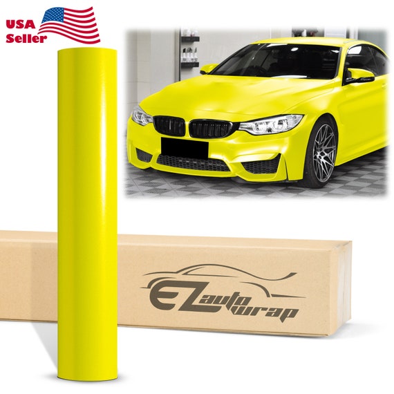 Crystal Dark Yellow Car Vinyl Wrap Film Car Stickers Car Decoration - China  Glossy Wrap Film, Car Sticker Film