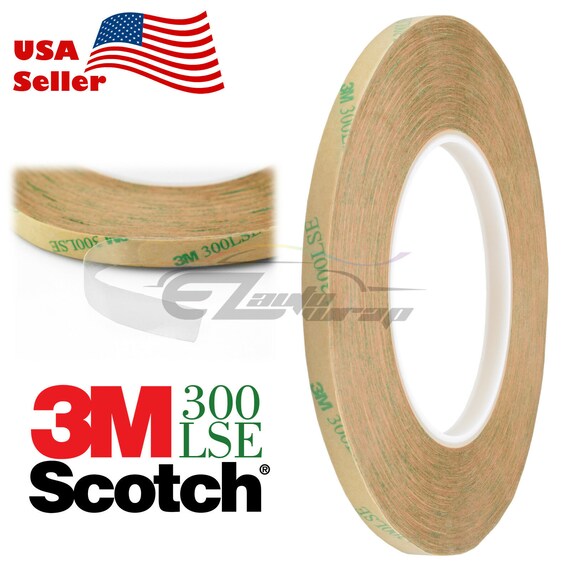 3M 300LSE 9495LE Double Sided Tape Clear Transparent 55M 180FT