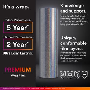 Laser Flip Gloss Teal Metallic Holographic Psychedelic Rainbow Vinyl Wrap Sticker Decal Bubble Free Air Release Bild 5