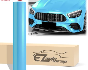 Coral Gloss Ice Blue Color Shift Vinyl Wrap Sticker Decal Bubble Free Air Release Car Vehicle