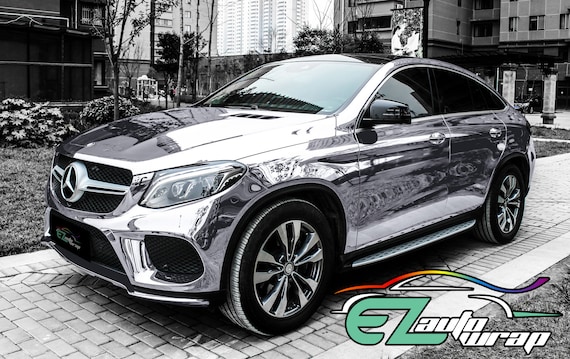 Chrome Mirror Silver Vinyl Wrap Sticker Decal Bubble Free Air Release Car  Vehicle DIY Film 