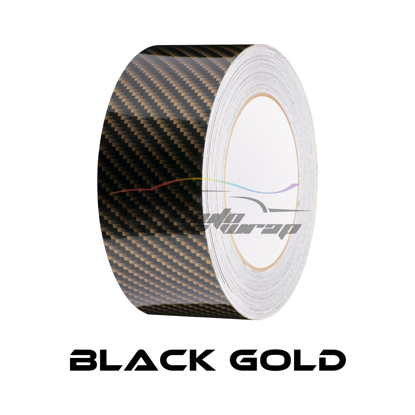 2D Carbon Fiber High Gloss Vinyl Wrap Kit for Car Vehicle Rally Racing ...