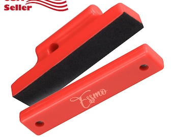 ESSMO Magnet Bar Rubber Coated Handhold Gripper Microfiber Felt Applicator Tool Car Vehicle Vinyl Wrap Tint Film PPF Sticker Decal Craft