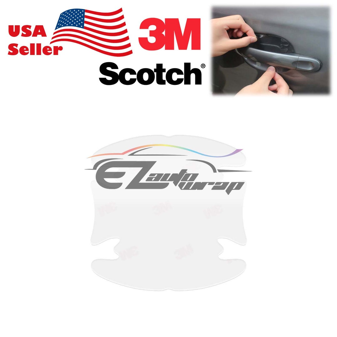 3M Scotchgard Door Handle Guard Clear Door Cup Paint Scratch Protection