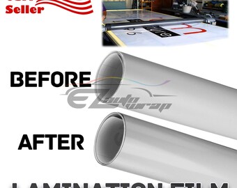 Cold Laminating Film Gloss / Matte Clear Monomeric 3 mil Poster Sign Decal Car Vehicle Vinyl Wrap Lamination