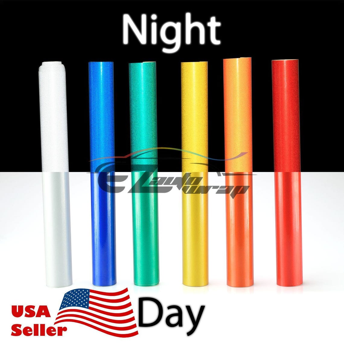 Reflective Green Vinyl Wrap Sticker Decal Graphic Sign Craft Etsy