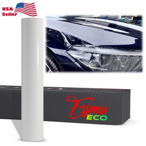 May include: A white roll of Esmo Eco paint protection film. The film is shown on a black and gray background with the Esmo Eco logo. The film is used to protect car paint from scratches and chips.