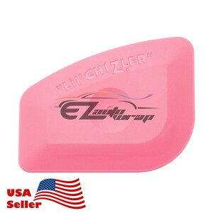 thumbnail image 2 of EHDIS 50pcs Pink Lil Chizler Plastic Scraper Car Wrap Vinyl Film Edge Tuck Squeegee Auto Carbon Window Tint Sticker Application 2 of 10