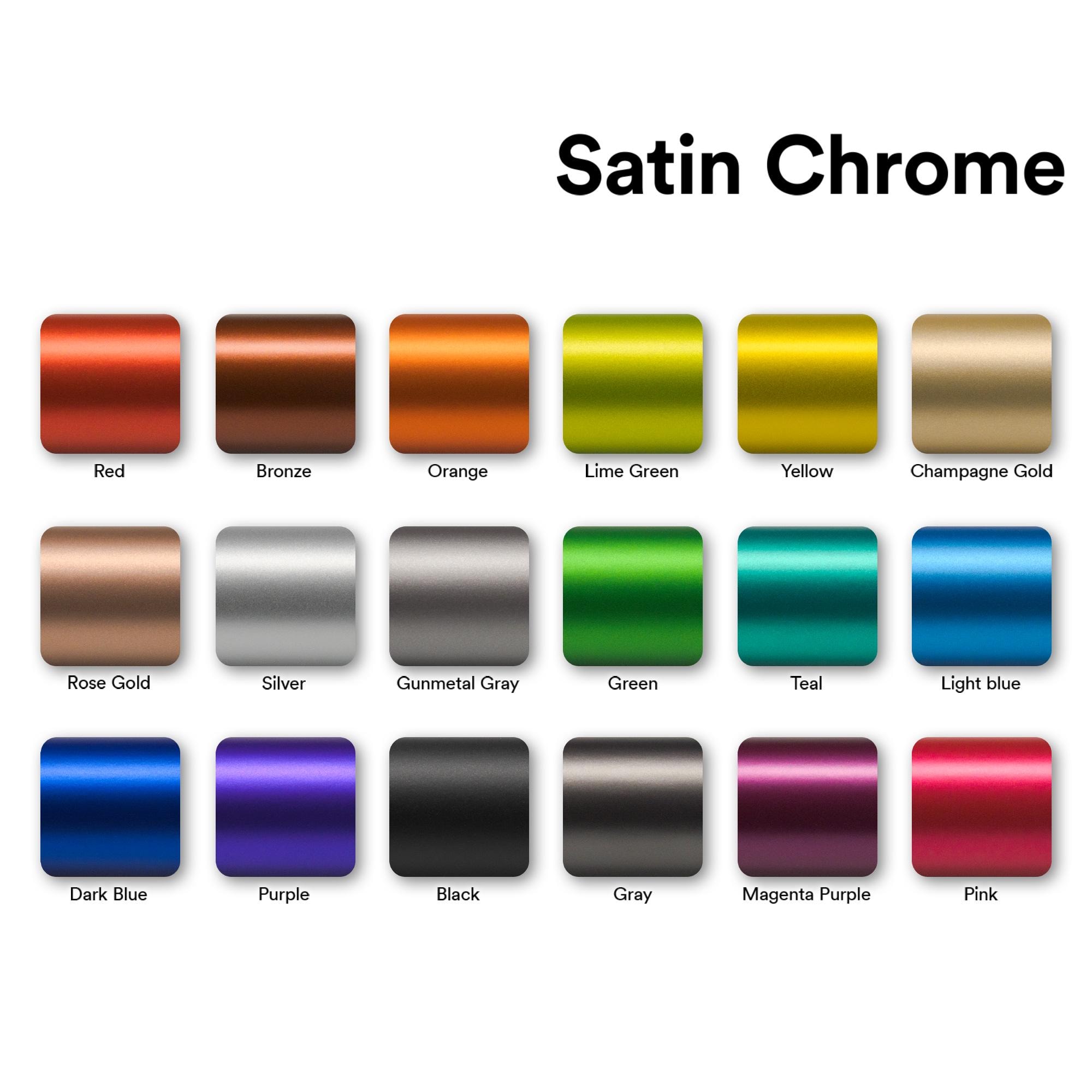 Adhesivo de vinilo satinado cromado, color magenta y morado, sin burbujas,  con liberación de aire para coche. - Etsy México, image size:2000x2000