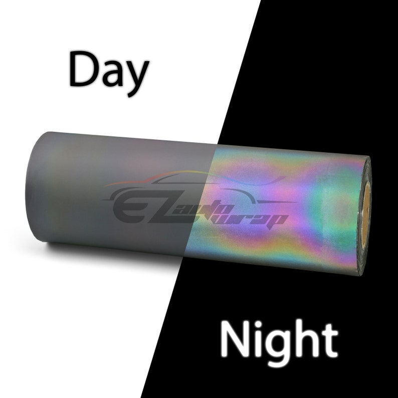 ESSMO\u2122 Rainbow Reflective Heat Transfer Vinyl HTV Easy To Weed Sheet Roll T-Shirt 20 Wide Iron On Heat Press RT01