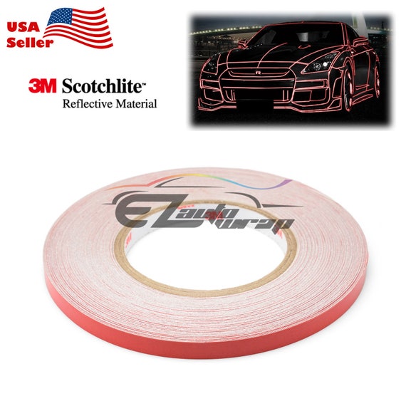 Blue Reflective Tape Safety Self Adhesive Striping Sticker 150FT Roll 1Cm