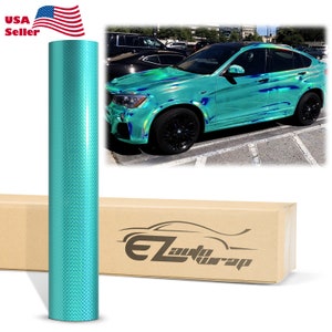 thumbnail image 2 of White Neo Chrome Holographic Vinyl Wrap – Air Release, 3Mil, Rainbow Chrome Finish 2 of 11