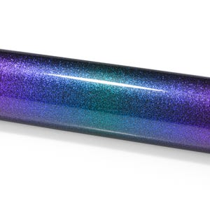 Galaxy Dust Gloss Purple Teal Color Shift Metallic Diamond Glitter Vinyl Wrap Sticker Decal Bubble Free Air Release Car Vehicle image 3