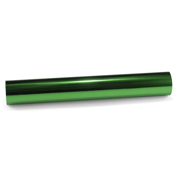 Green Chrome Mirror Vinyl Wrap Film - 2ft X 5ft (24" X 60"), Stretchable, AUTOGOODY