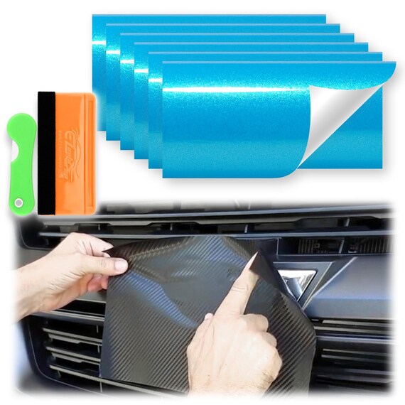 thumbnail image 2 of 6pcs 4\"x6\" Brushed Aluminum GMC Emblem Overlay – EzAuto Wrap 2 of 10