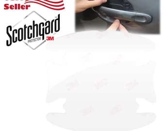 3M Scotchgard Pro Series TPU PPF Door Handle Guard Gloss Clear Door Cup Paint Protection Film Self-Healing Sticker Brace Style A Style B