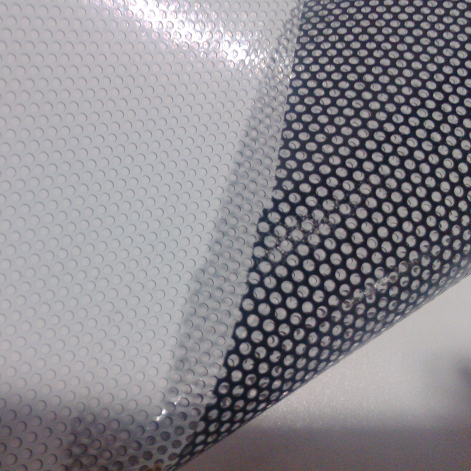 EZAUTOWRAP One Way Vision Perforated Vinyl - Window Sticker Film, 3Mil, 1080mm