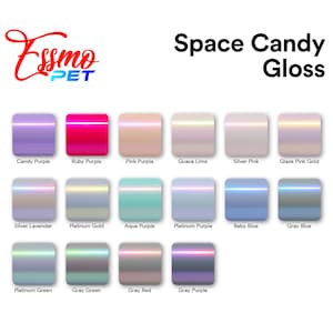 ESSMO PET Liner Space Candy Gloss Glaze Pink Gold Like Paint Color Shift Vinyl Wrap Decal Car Vehicle Air Release image 6
