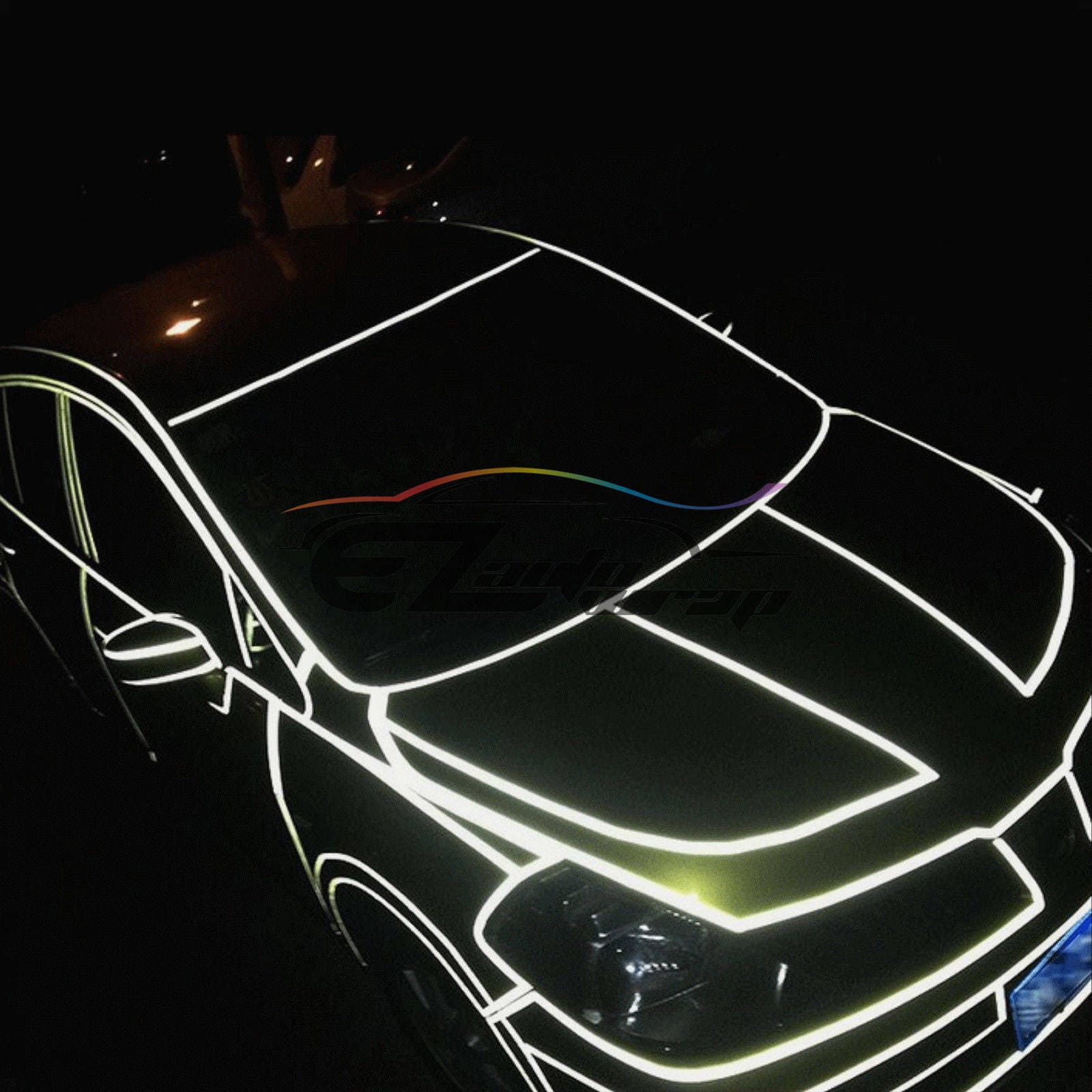 3M Yellow Reflective Tape 1cm 150ft Roll Safety Self Adhesive Etsy