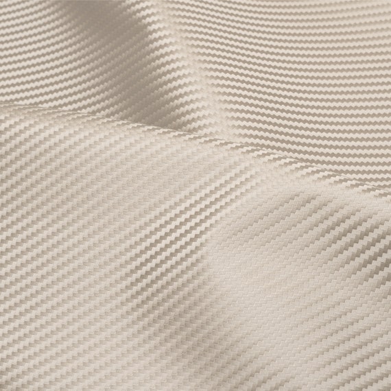 Tela de fibra de carbono, tela de textura blanca, vinilo marino
