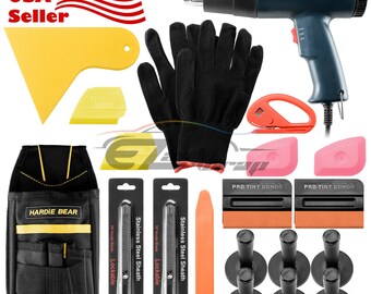 Install Proz Suede Hard Card Tool - 3 Inch For Window Tinting & Vinyl Application